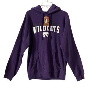 Kansas State Wildcats Purple Pullover Hoodie Sweatshirt K State NCAA Men's M